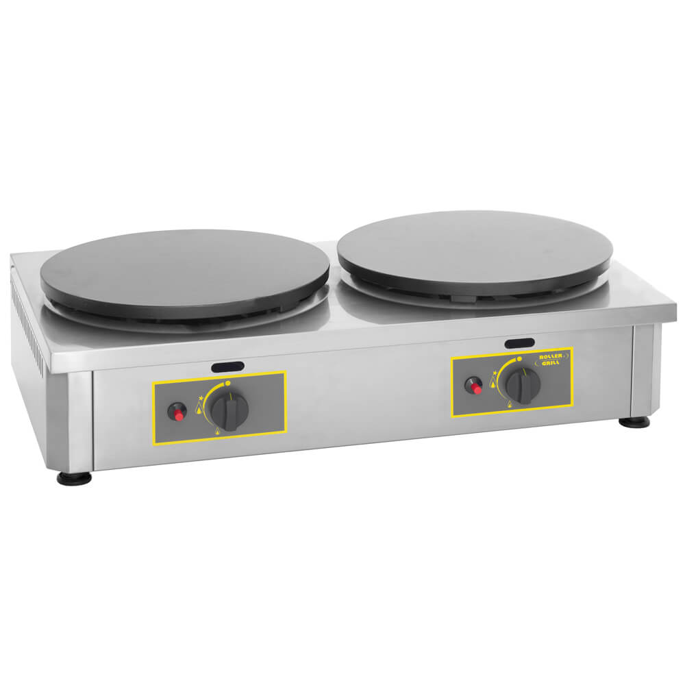 Κρεπιέρα αερίου διπλή ROLLER GRILL CDG350