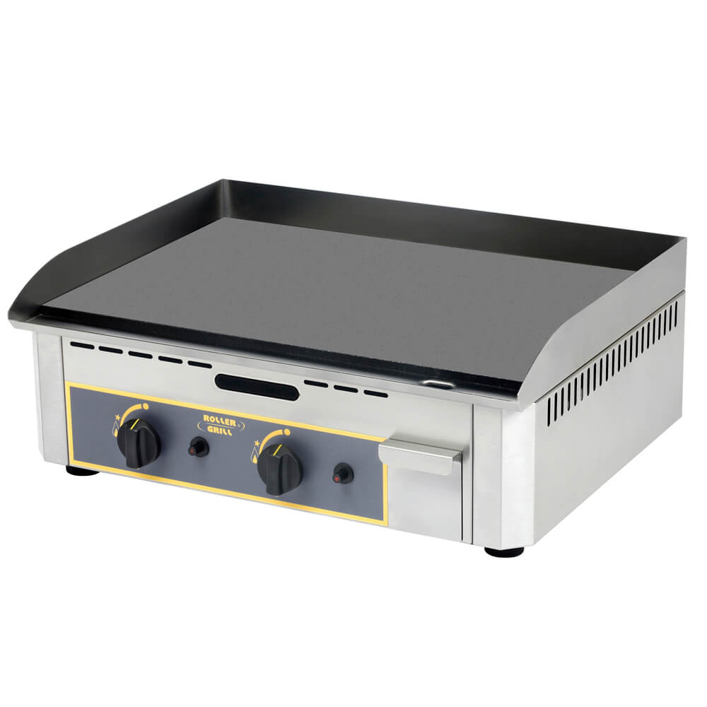 Εστία-πλατώ αερίου λεία ROLLER GRILL PSR600G