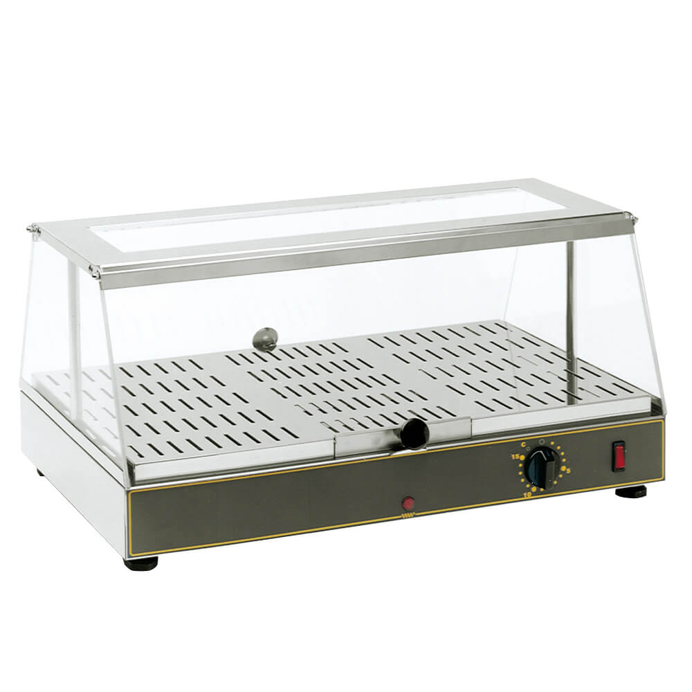 Βιτρίνα θερμαινόμενη ROLLER GRILL WD100
