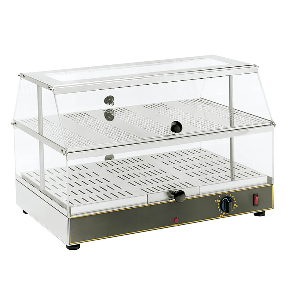 Βιτρίνα θερμαινόμενη ROLLER GRILL WD200