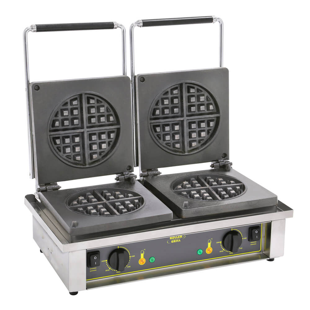 Συσκευή για βάφλες ROLLER GRILL GED75 διπλή στρογγυλή