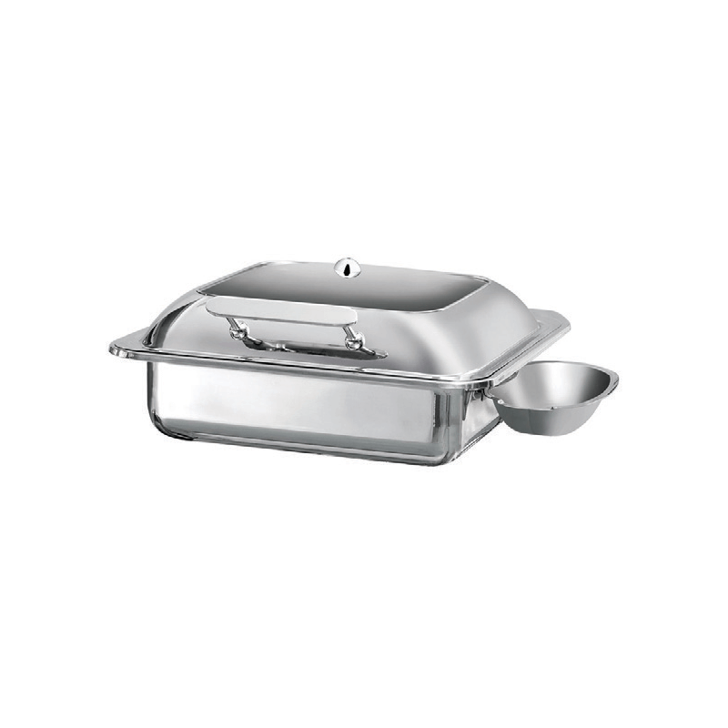 Επαγωγικό chafing dish 2/3 με γυάλινο καπάκι ItalStar