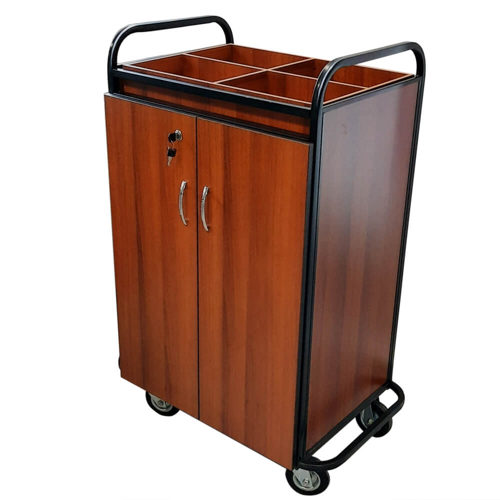 Τρόλεϊ εφοδιασμού mini bar με πόρτες ItalStar