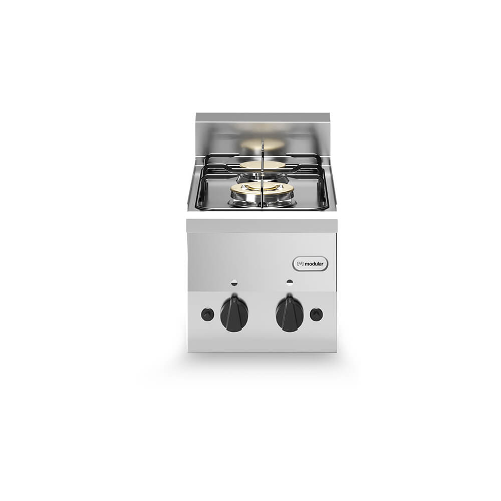 Κουζίνα αερίου 2 φλόγ. (3,3kW+3,6kW) επιτραπ. F60/30PCG/T FUN600