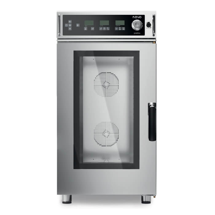 Φούρνος ηλεκτρικός NEVO Pratika Kompact 10xGN 1/1 με πλύσιμο FDEK101PWA