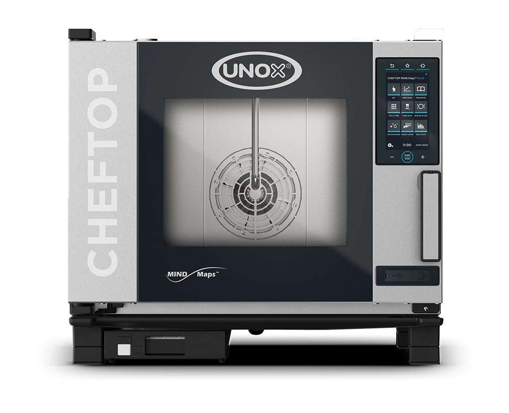 UNOX φούρνος αερίου 5GN 1/1 CHEFTOP MIND.Maps™ COUNTERTOP PLUS XEVC-0511-GPRM