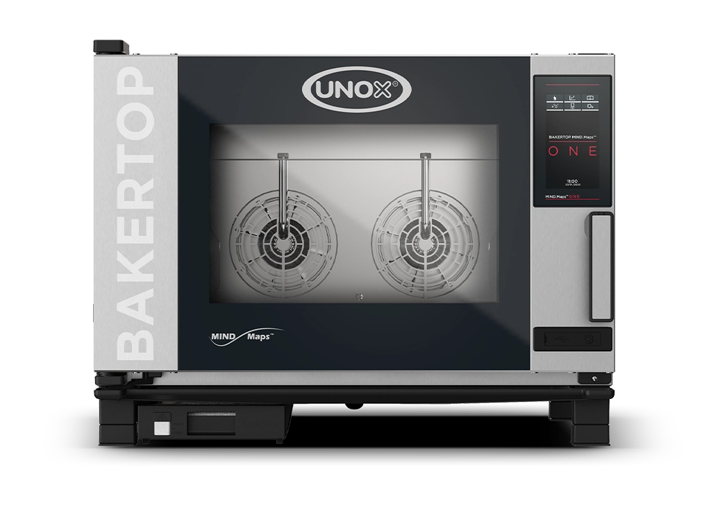 UNOX φούρνος αρτοποιίας ηλεκτρικός 4GN 600X400 BAKERTOP MIND.Maps COUNTERTOP ONE XEBC-04EU-E1RM