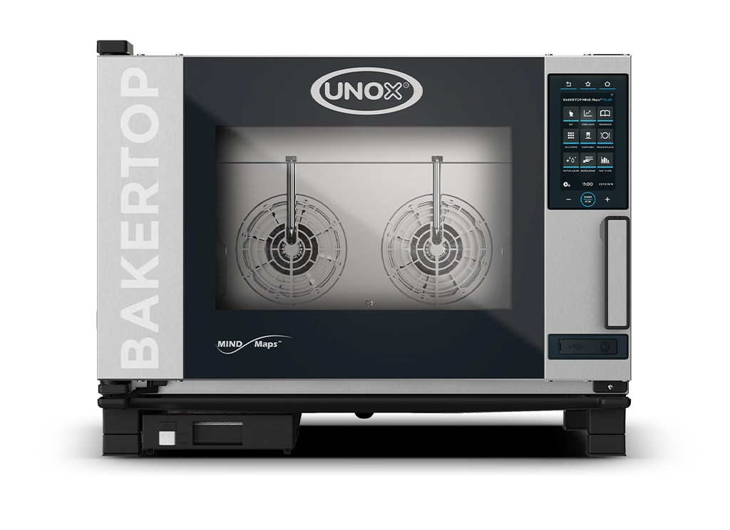 UNOX φούρνος αρτοποιίας ηλεκτρικός 4GN 600X400 BAKERTOP MIND.Maps COUNTERTOP PLUS XEBC-04EU-EPRM