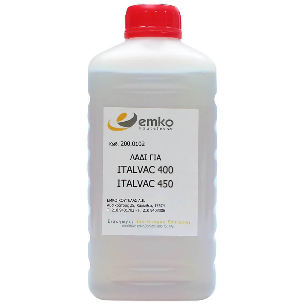Λάδι #100 1L για τις αντλίες vacuum 400/450