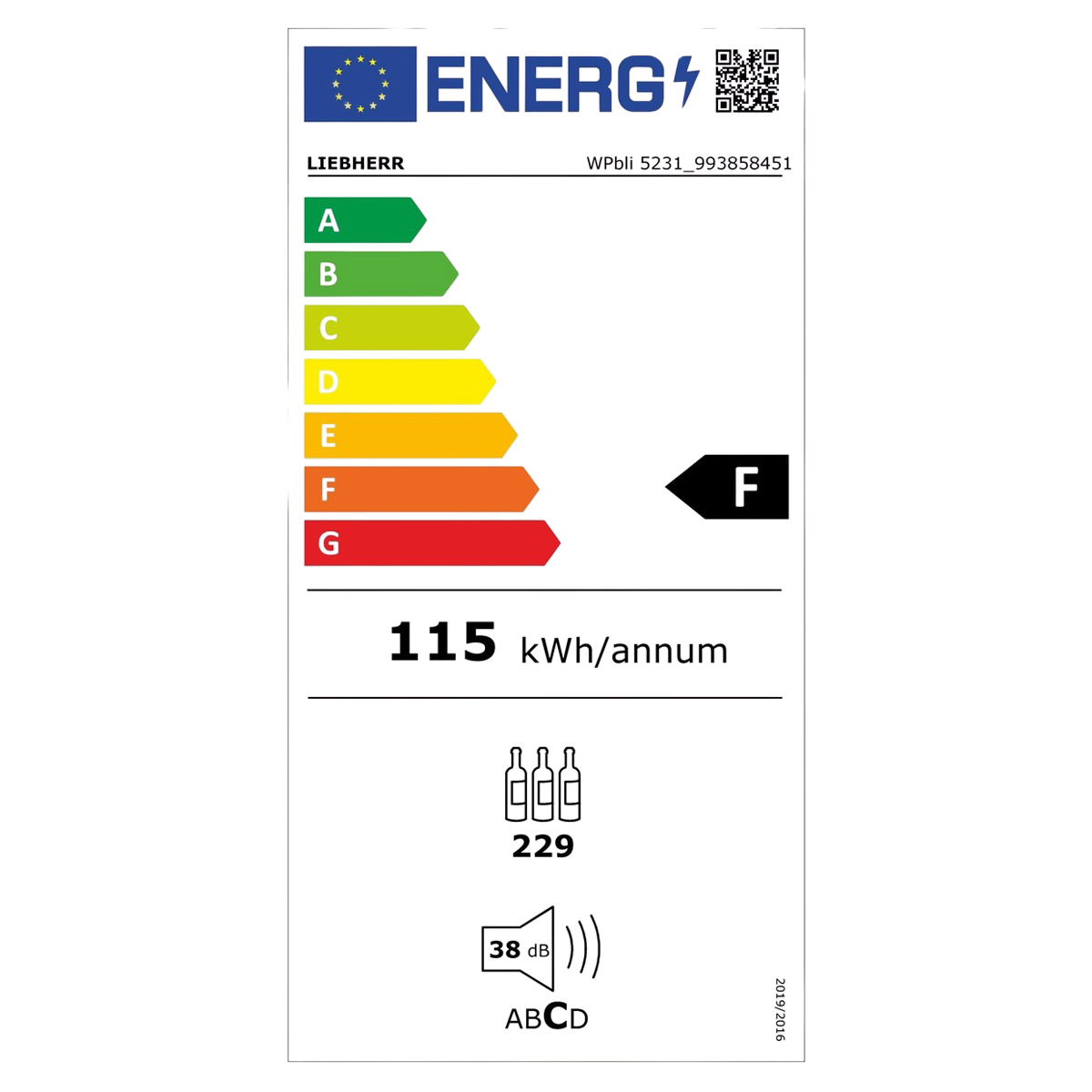 LIEBHERR WPbli 5231 συσκευή συντήρησης κρασιών