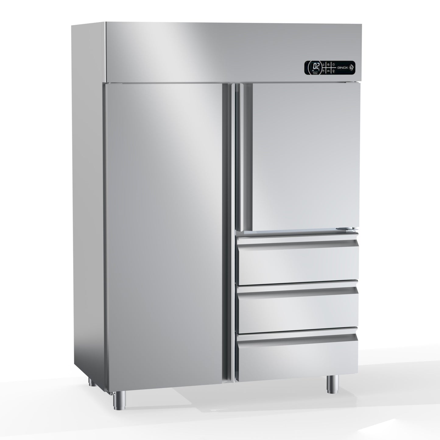 GINOX ψυγείο συντήρηση με μηχανή βεβιασμένης κυκλοφορίας CN8-142-PMK1