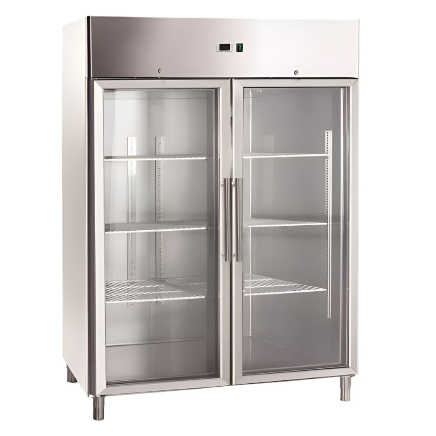 KARAMCO Θάλαμος διπλός με γυάλινη πόρτα 134x80x201cm