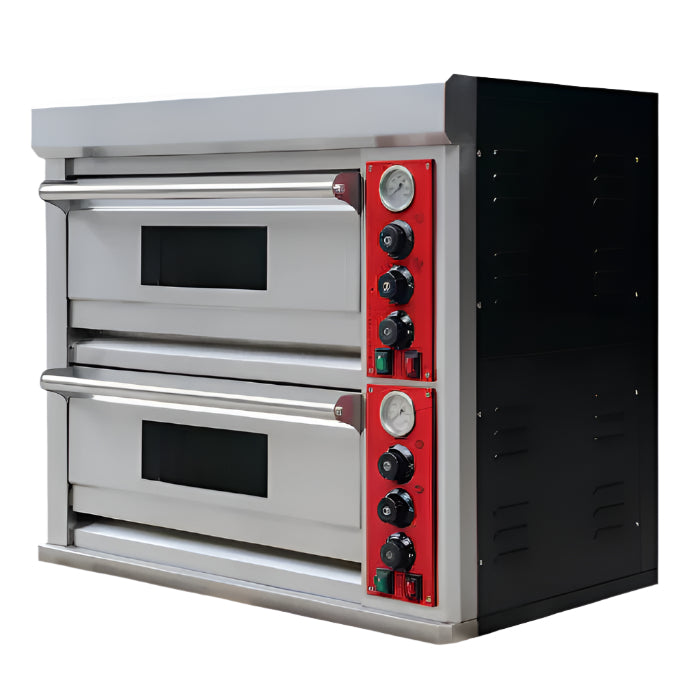 KARAMCO Φούρνος πίτσας διπλός ηλεκτρικός KPO-X2