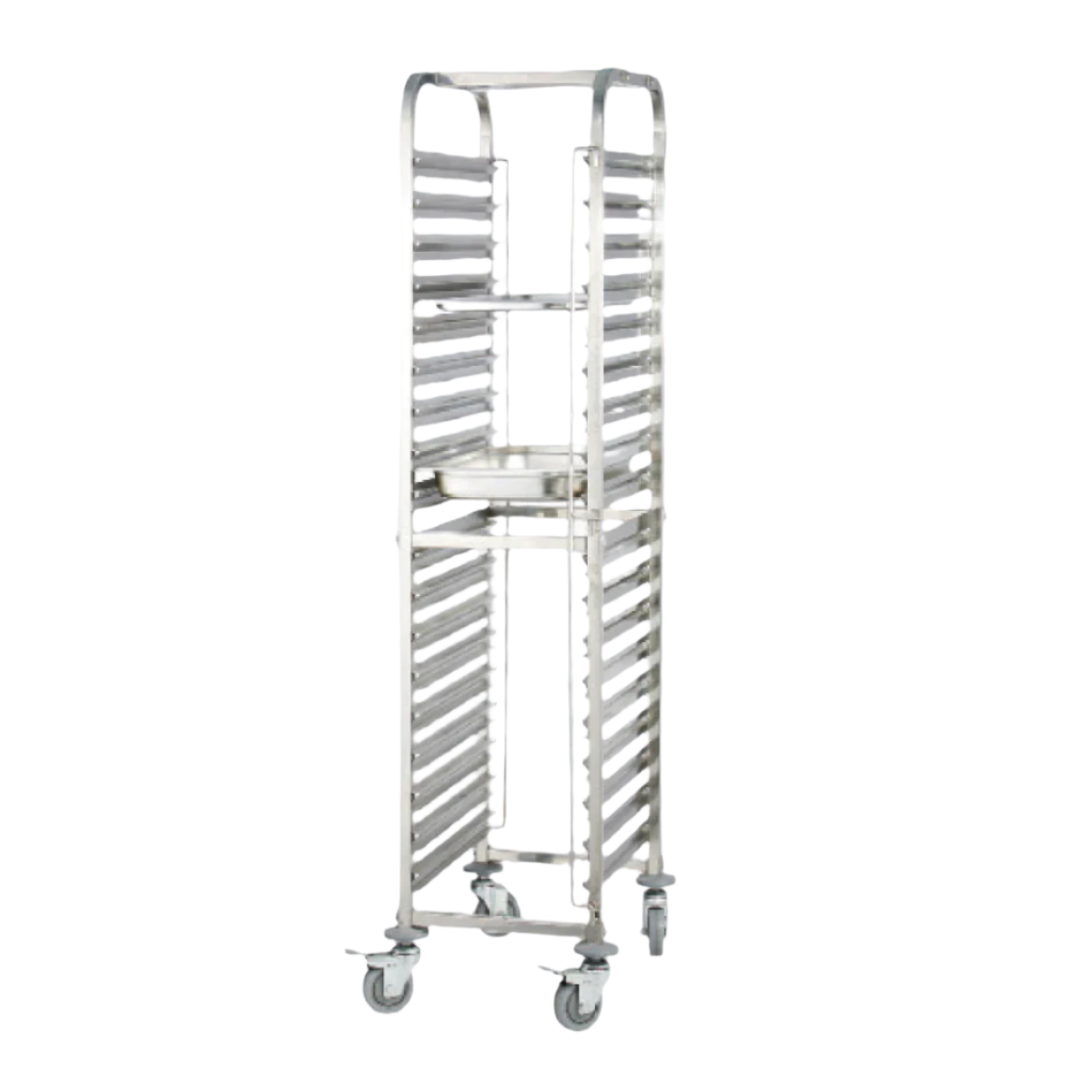 KARAMCO Ανοξείδωτο τροχήλατο καρότσι για λαμαρίνα 58.5x45x173cm
