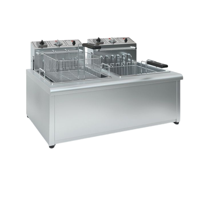 TZETHAN φριτέζα ηλεκτρική διπλή Φ1000/380 5100W