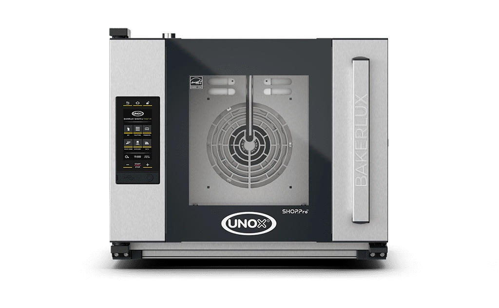 UNOX φούρνος ηλεκτρικός κυκλοθερμικός με υγρασία 4 ταψιά 600x400 COUNTERTOP BAKERLUX SHOP.Pro™ MASTER XEFR-04HS-EMRV