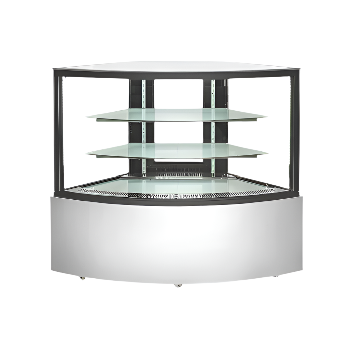 KARAMCO Βιτρίνα επιδαπέδια ψυχόμενη 148,4x67,8x119,8cm CW-350C
