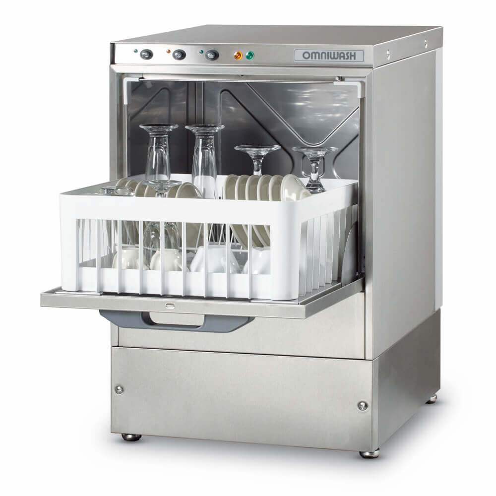 Πλυντήριο ποτηριών πιάτων OMNIWASH JOLLY 40/PS με αντλία αποστράγγισης