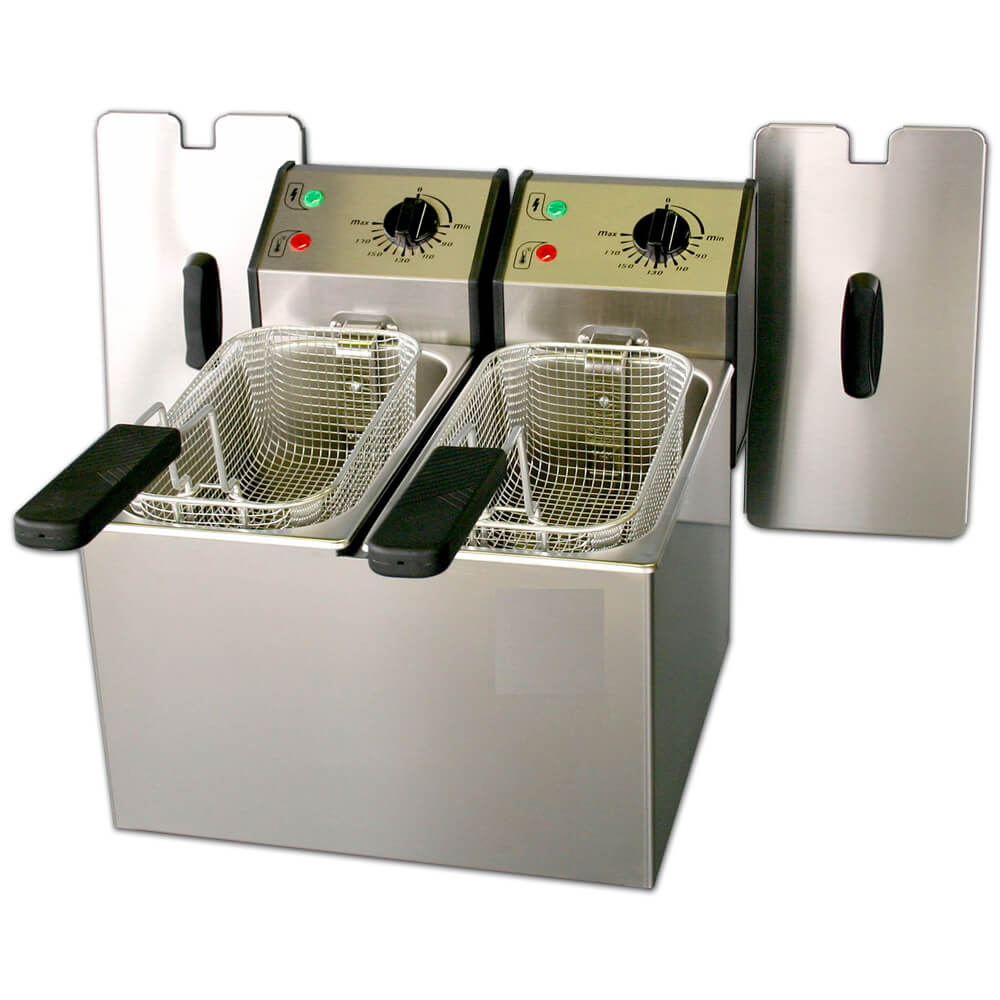 Φριτέζα ηλεκτρική επιτραπέζια 2x5L ROLLER GRILL FD50D