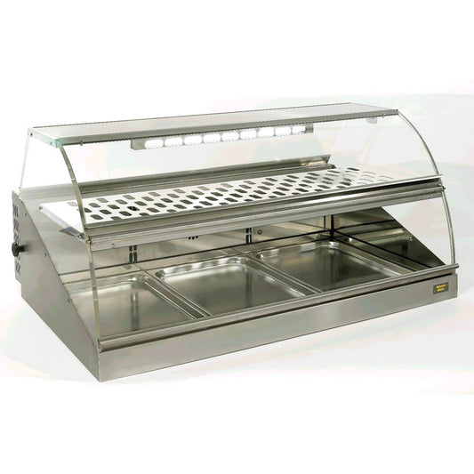 Βιτρίνα θερμαινόμενη ROLLER GRILL VH1000