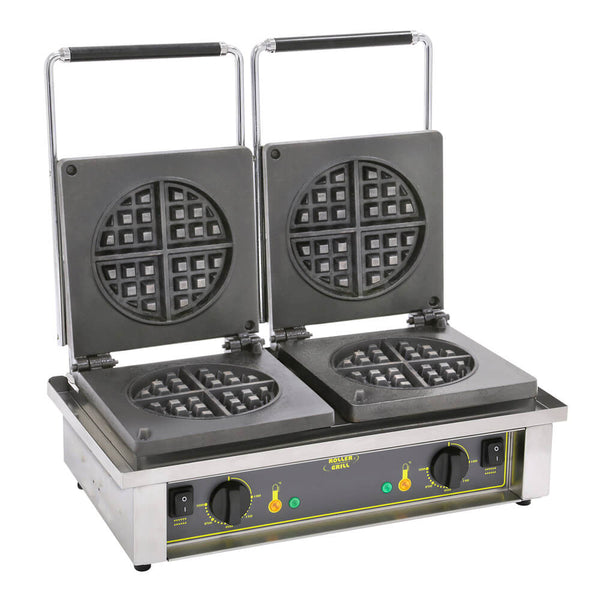 Συσκευή για βάφλες ROLLER GRILL GED75 διπλή στρογγυλή