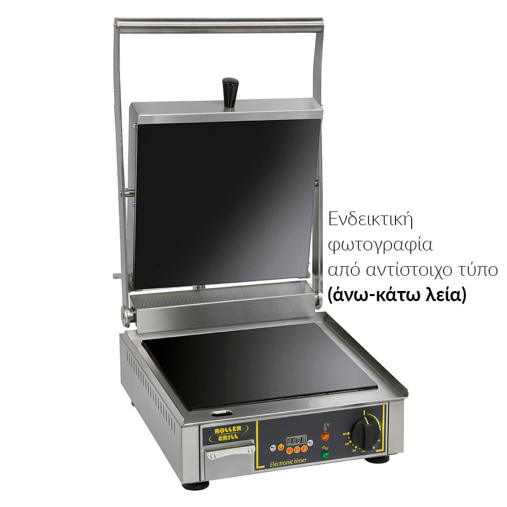 Τοστιέρα κεραμική ROLLER GRILL GVS335R Premium άνω-κάτω ραβδωτή