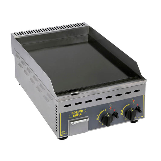 Εστία-πλατώ αερίου λεία διπλή ROLLER GRILL PGD 700
