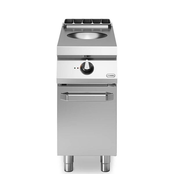 Επαγωγικό wok 1 ζώνη 5kW σε βάση με ανοιγ. πόρτα R90/40INDW/P ROC900