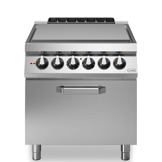 Solid top ηλεκτρ. 13,6kW (4x3,4kW) με ηλεκ. φούρνο convection 2/1 6kW R90/80TPFEV ROC900