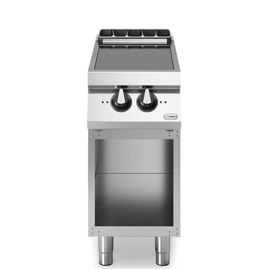 Κουζίνα επαγωγική 2 ζώνες (2x5kW) με ανοικτή βάση R90/40IND/A ROC900