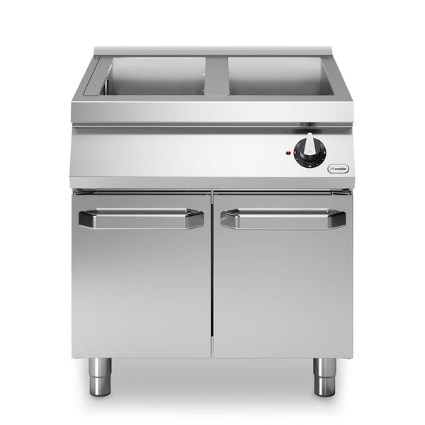 Μπαιν μαρί ηλεκτρικό 2x1/1 GN 3kW σε βάση με 2 πόρτες R70/80BME/P ROC700