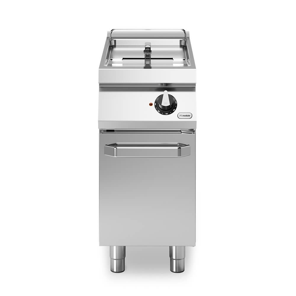 Φριτέζα ηλεκτ. 1x13L 12kW περιστρ. αντιστ.σε βάση με πόρτα R90/40FRER/1V13/P ROC900