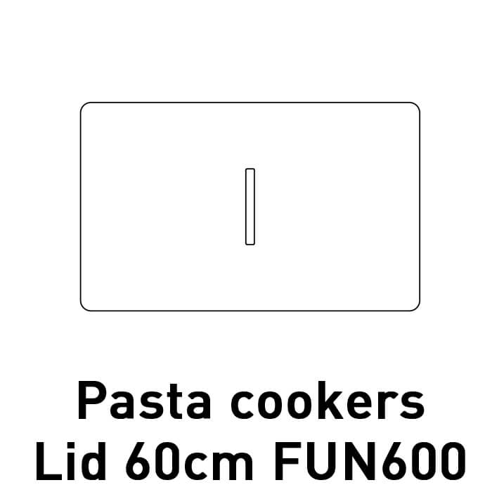 Καπάκι για διπλό βραστήρα ζυμαρικών (60cm) FUN600