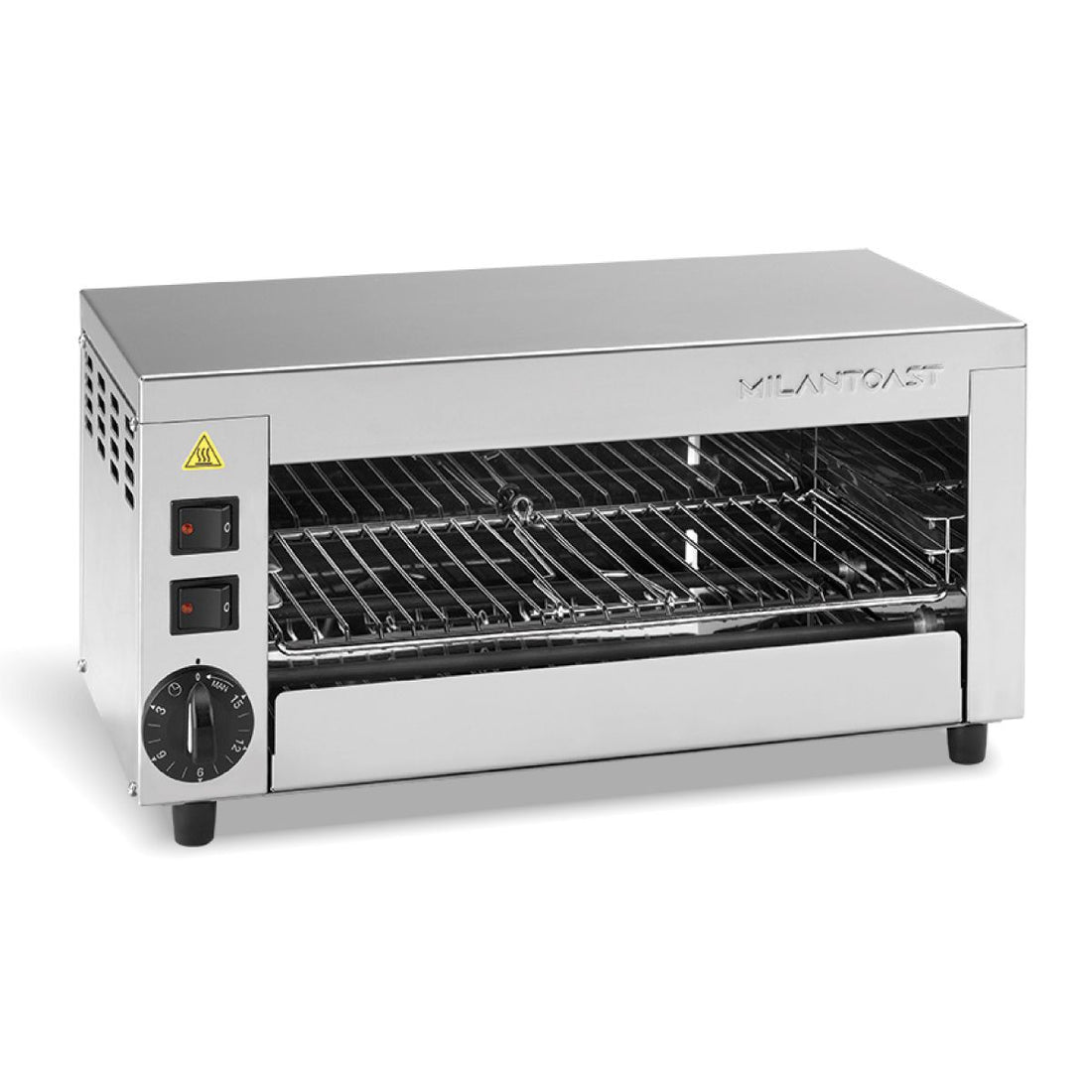 MILANTOAST φρυγανιέρα 3 θέσεων άνοιγμα 9,5 cm 14000