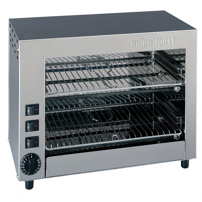 MILANTOAST φρυγανιέρα 6 θέσεων άνοιγμα 9,5 cm 14050