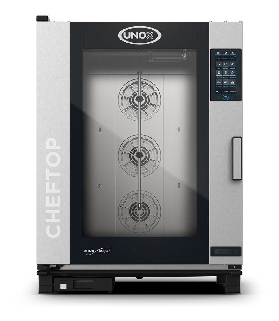 UNOX φούρνος αερίου 10GN 2/1 CHEFTOP MIND.Maps™ COUNTERTOP PLUS XEVC-1021-GPRM