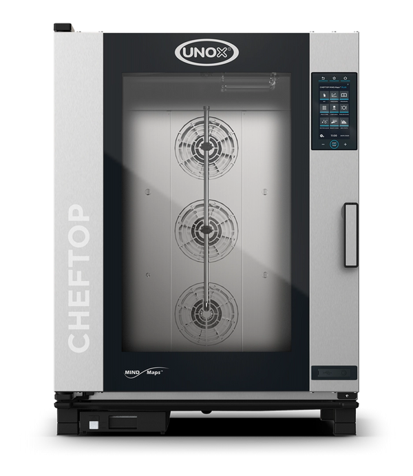 UNOX φούρνος αερίου 10GN 2/1 CHEFTOP MIND.Maps™ COUNTERTOP PLUS XEVC-1021-GPRM