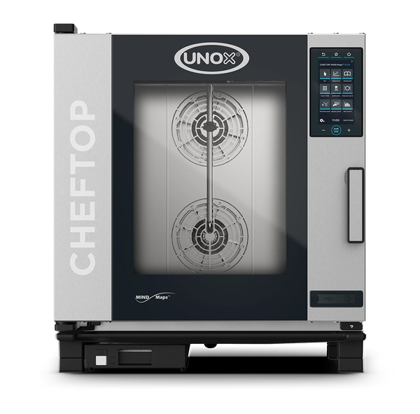 UNOX φούρνος αερίου 7GN 1/1 CHEFTOP MIND.Maps™ COUNTERTOP PLUS XEVC-0711-GPRM