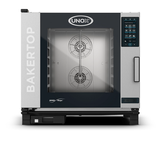 UNOX φούρνος αρτοποιίας αερίου 6GN 600X400 BAKERTOP MIND.Maps™ COUNTERTOP PLUS XEBC-06EU-GPRM