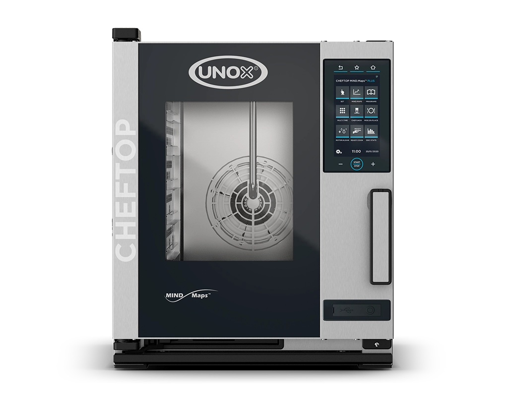 UNOX φούρνος ηλεκτρικός 5GN 2/3 CHEFTOP MIND.Maps™ PLUS COMPACT XECC-0513-EPRM