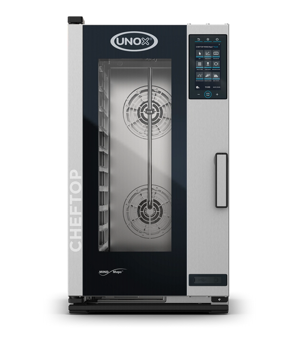 UNOX φούρνος ηλεκτρικός 10GN 1/1 CHEFTOP MIND.Maps™ COMPACT PLUS XECC-1013-EPRM