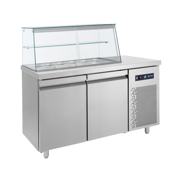 BAMBAS FROST SM 155 Βιτρίνα Σαλατών με 9 Λεκανάκια GN 1/4