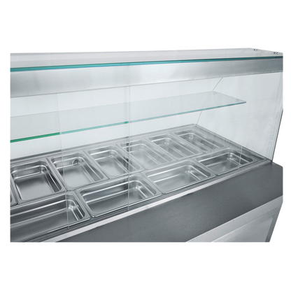 BAMBAS FROST βιτρίνα σαλάτων με λεκανάκια GN 1/4 SM 110