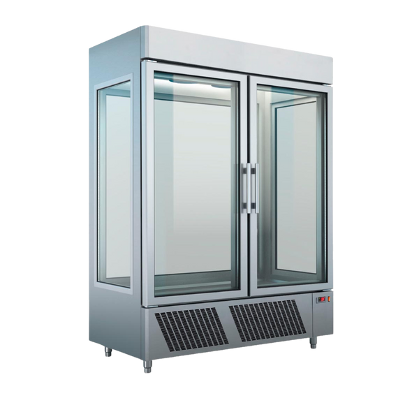 BAMBAS FROST UBK 160 Ψυγείο Βιτρίνα Συντήρησης Δίπορτη