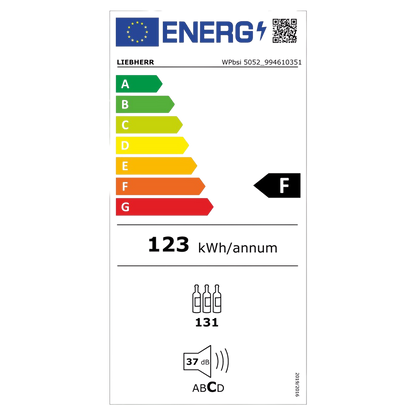 LIEBHERR WPbsi 5052 συντηρητής κρασιών πολλαπλών ζωνών θερμοκρασίας