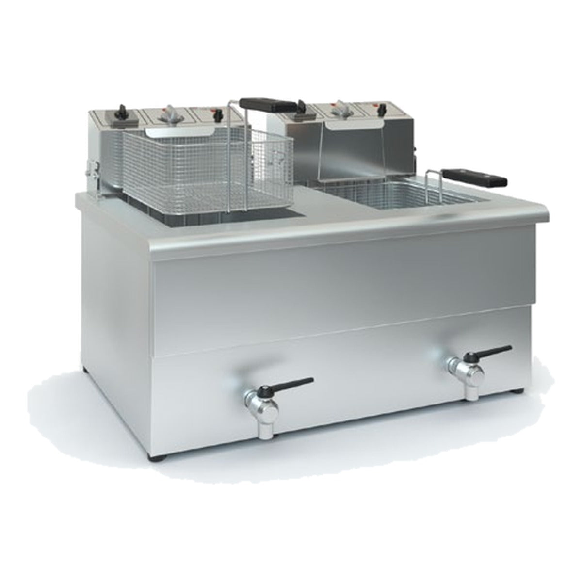 TZETHAN φριτέζα ηλεκτρική διπλή TX10 5100W