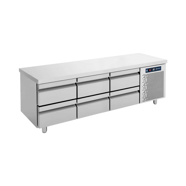BAMBAS FROST PS 185 Ψυγείο Πάγκος Χαμηλό με 6 Συρτάρια