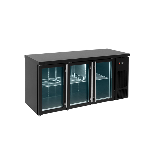 BAMBAS FROST BRG 170 Ψυγείο Μπαρ Μπουκαλιών με 3 Πόρτες Τζαμιού