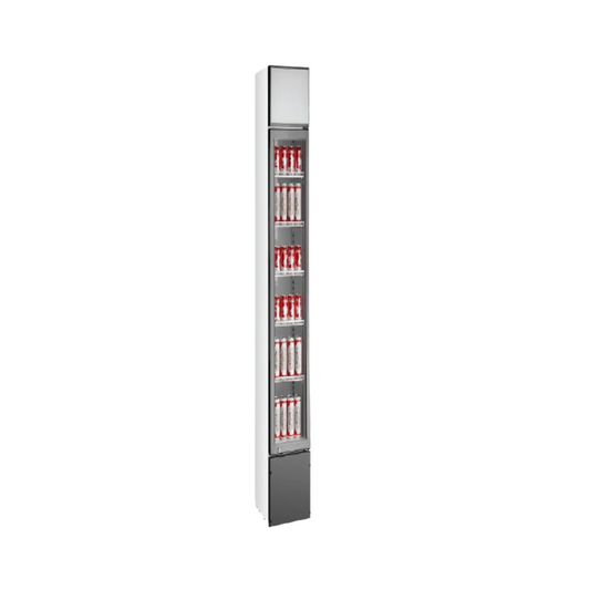 KARAMCO Βιτρίνα συντήρησης επιδαπέδια 39x47,5x188cm