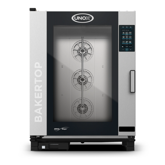 UNOX φούρνος αρτοποιίας αερίου 10GN 600X400 BAKERTOP MIND.Maps™ COUNTERTOP PLUS XEBC-10EU-GPRM